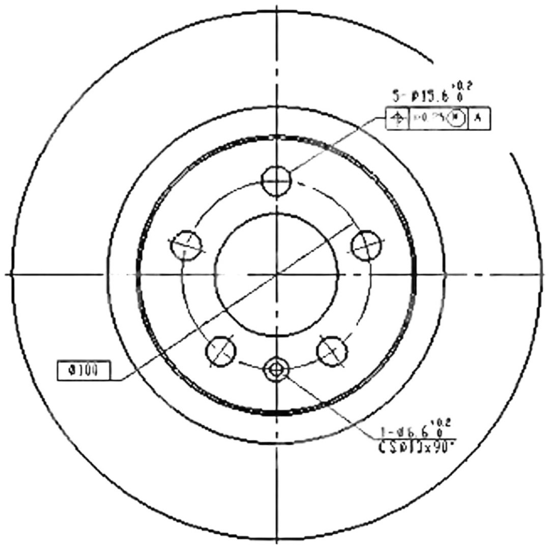 Диски PATRON передние PBD 4027