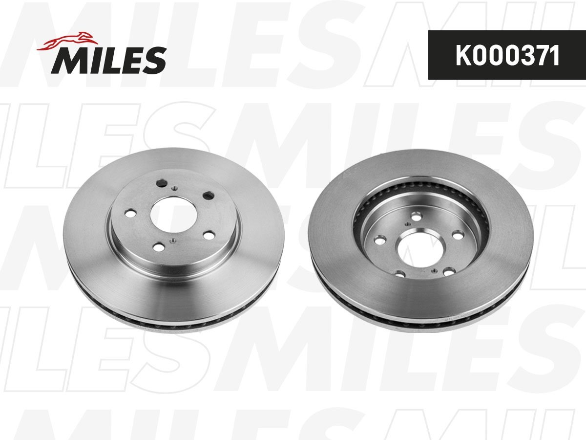 Диски MILES передние K000371