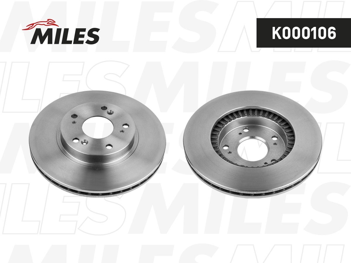 Диски MILES передние K000106