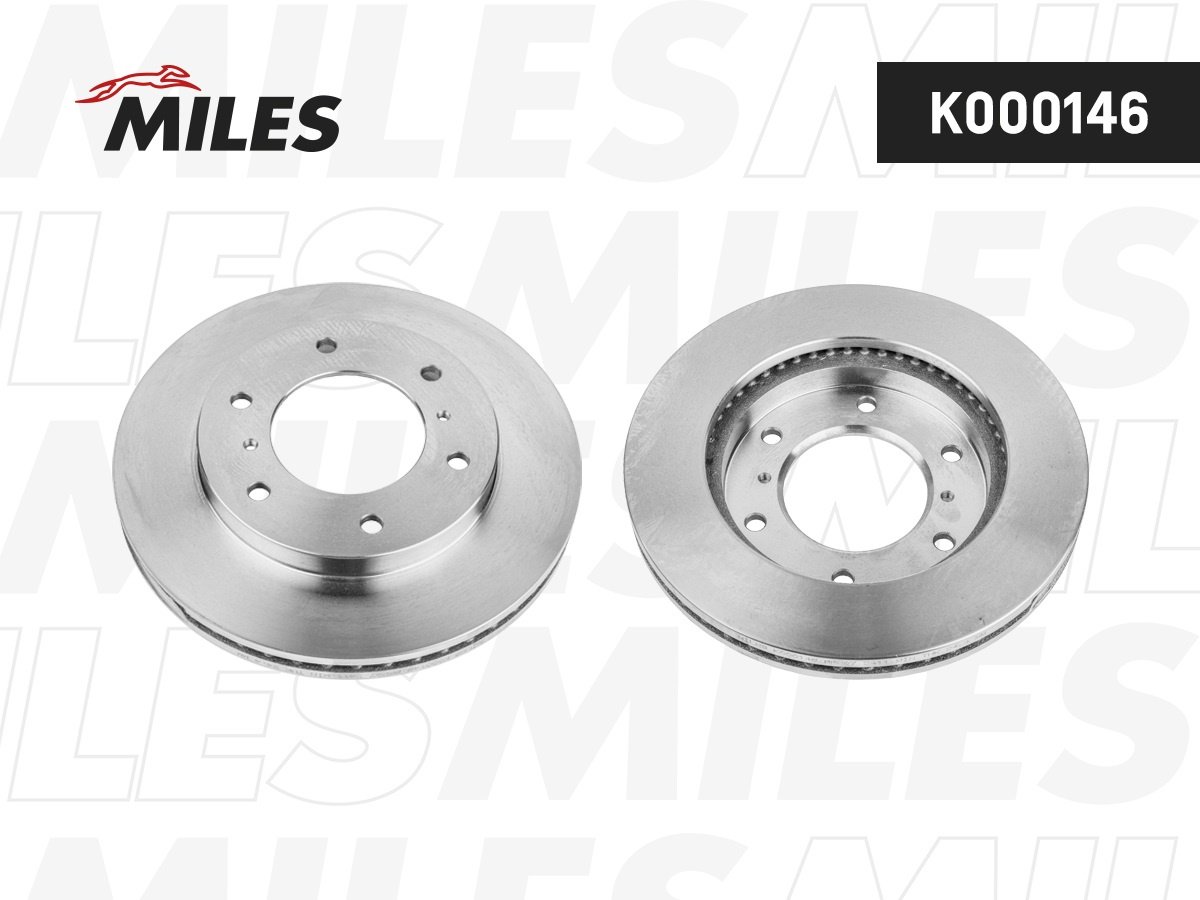 Диски MILES передние K000146