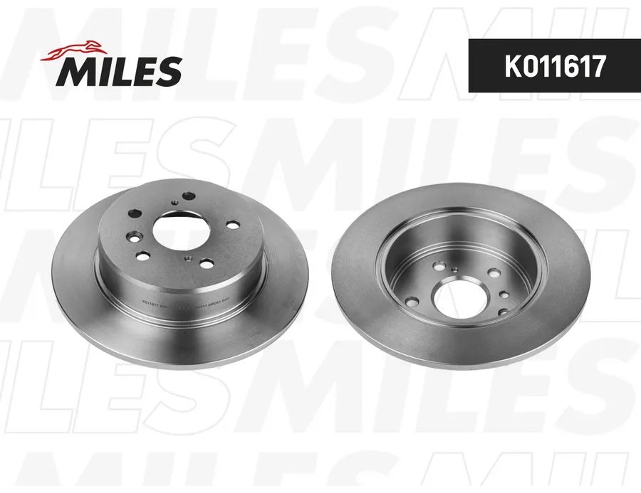 Диски MILES задние K011617