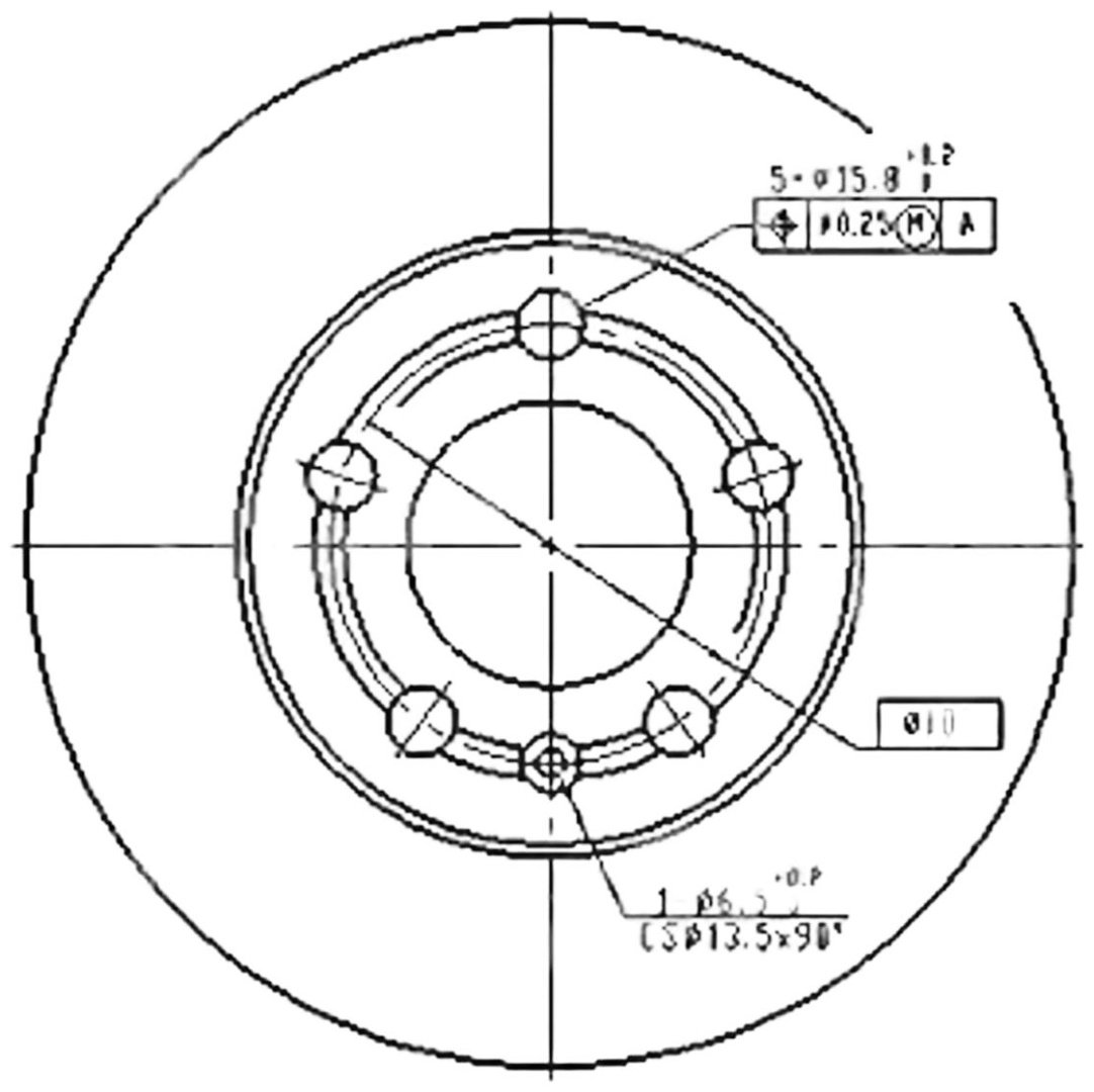 Диски PATRON передние PBD 4253