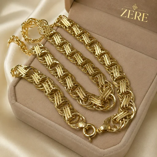 Цепочка Zere ZR090704 жёлтое золото 22.23гр 50-55см
