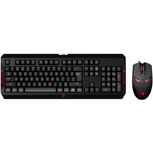 Клавиатура+мышь игровая A4Tech Bloody Q1100 черная