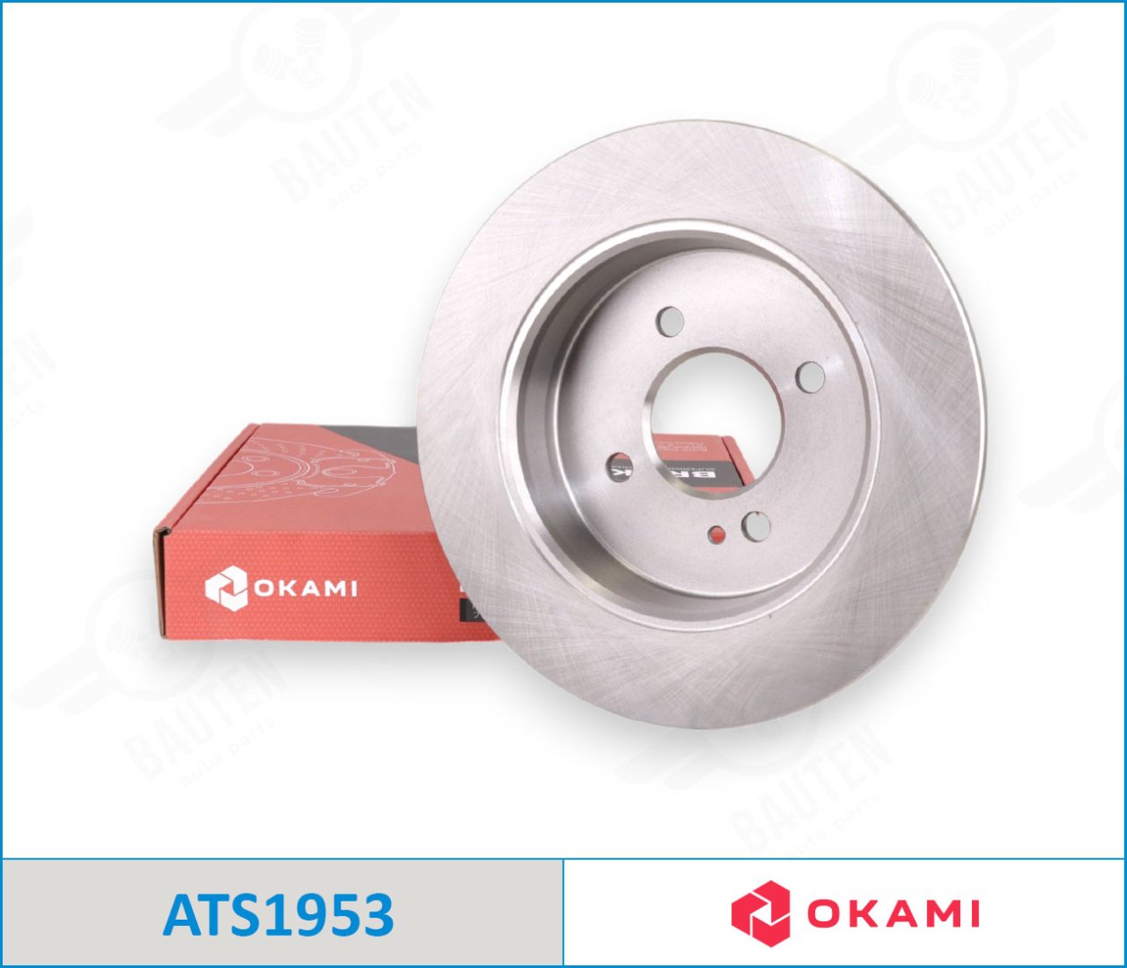 Диски задние ATS1953 купить,NaN