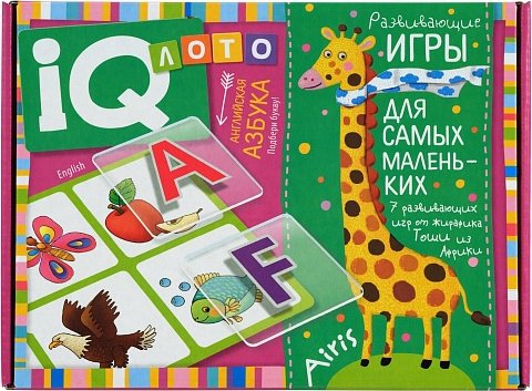Айрис-Пресс лото English. Азбука купить,NaN
