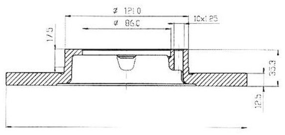 Диски Stellox передние 60205001SX