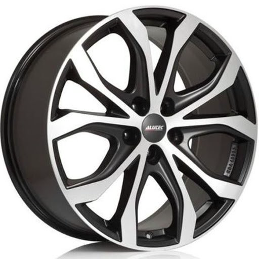 Комплект дисков Alutec W10 5x114.3 9x20 ET35 D70.1 черно-серебристый купить,985920