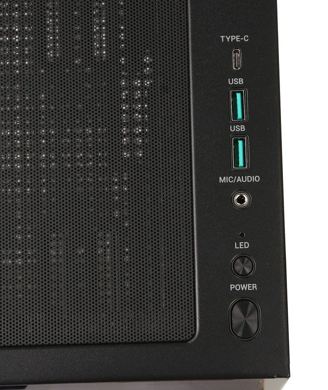 Корпус DeepCool CG380 3F R-CG380-BKAGM3-G Black