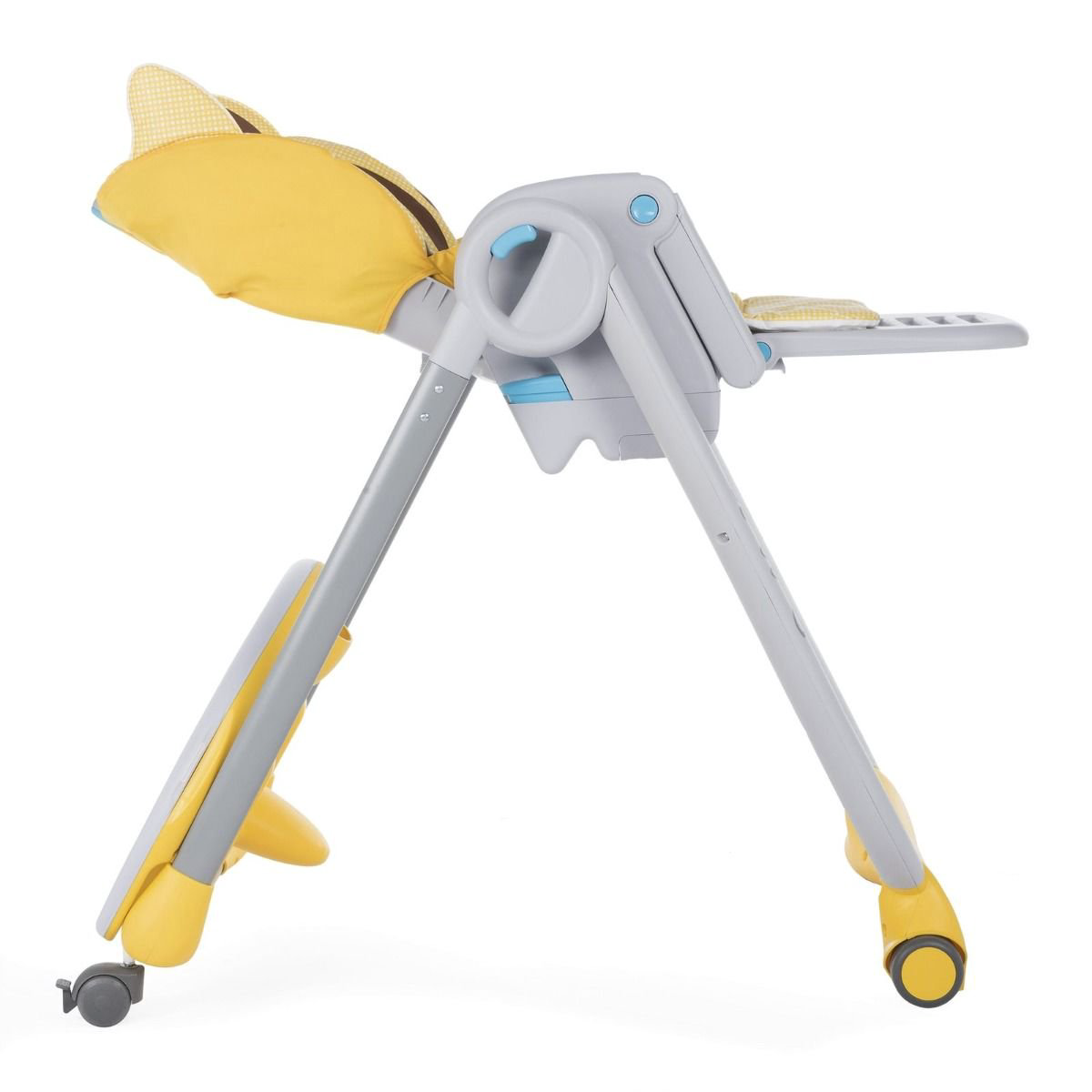 Стульчик для кормления Chicco Polly 2 Start Peaceful Jungle 4w желтый купить,NaN