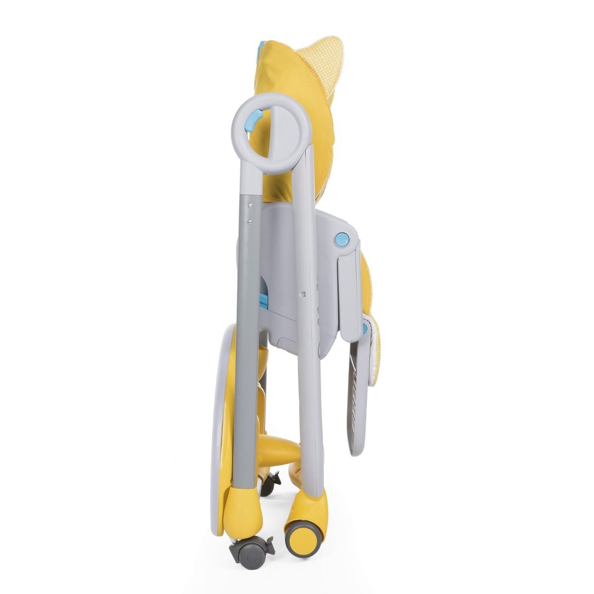 Стульчик для кормления Chicco Polly 2 Start Peaceful Jungle 4w желтый купить,NaN