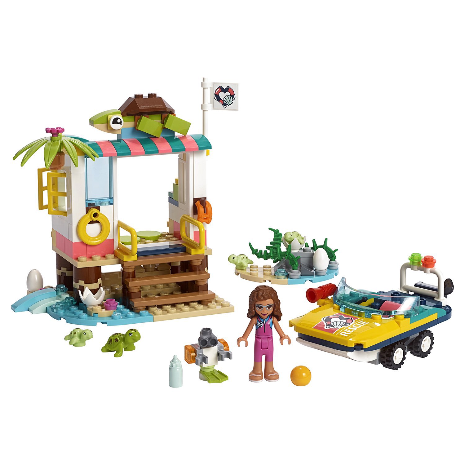 Конструктор Lego Подружки Спасение черепах 41376    купить,NaN