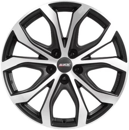 Комплект дисков Alutec W10 5x120 9x20 ET43 D76.1 черно-серебристый купить,806000