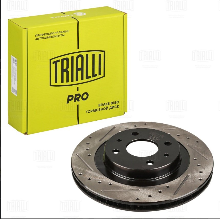 Диски TRIALLI передние DF 0142s купить,NaN