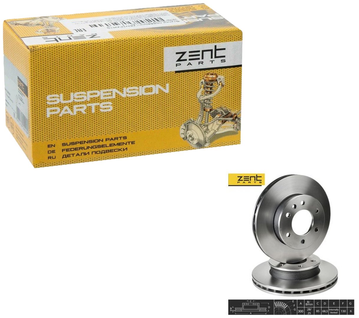 Диски ZentParts задние Z06079 купить,NaN