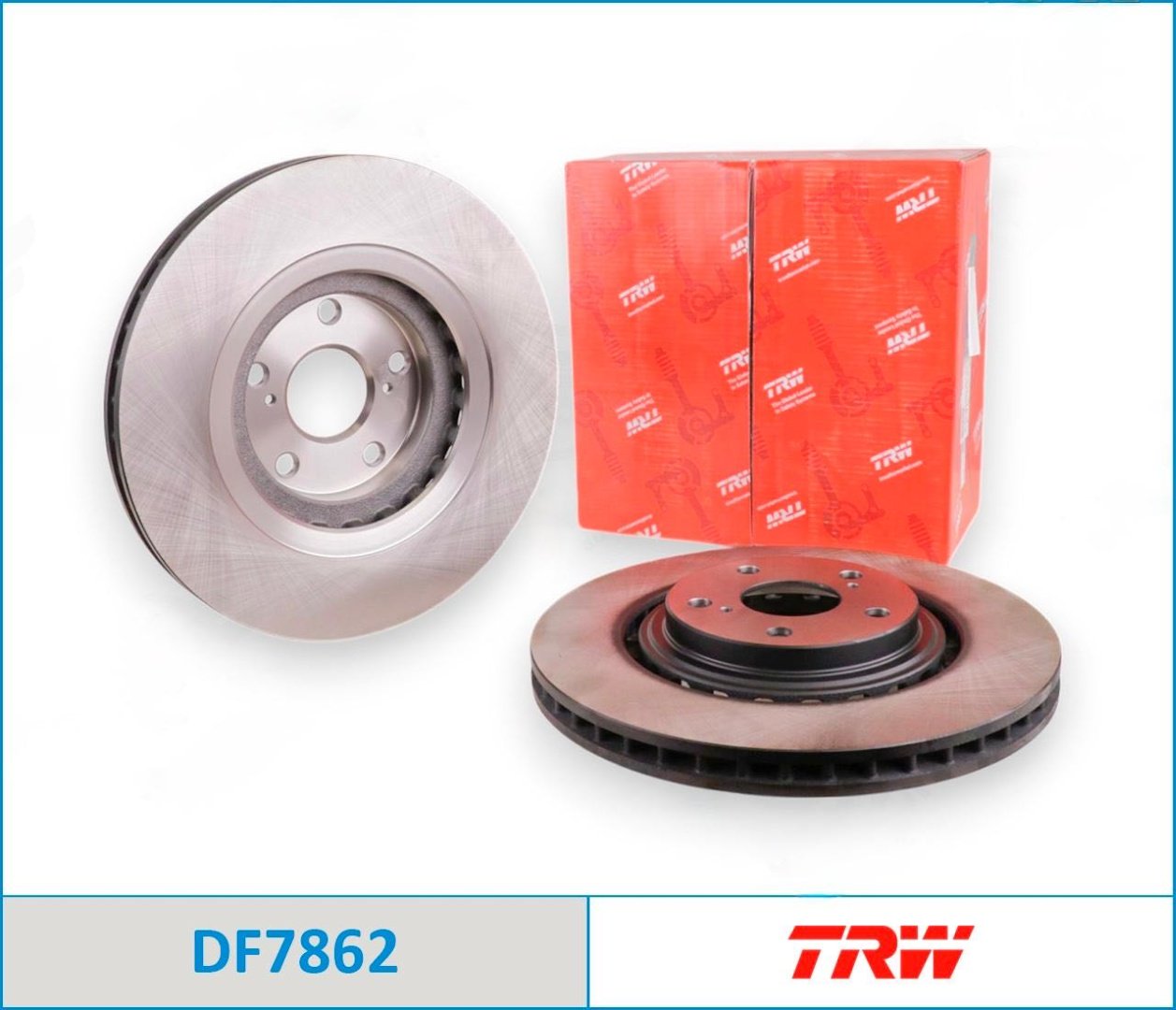 Диски TRW передние DF7862 купить,NaN