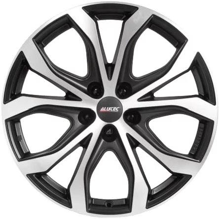 Комплект дисков Alutec W10 5x127 9x20 ET52 D71.6 черно-серебристый купить,936000