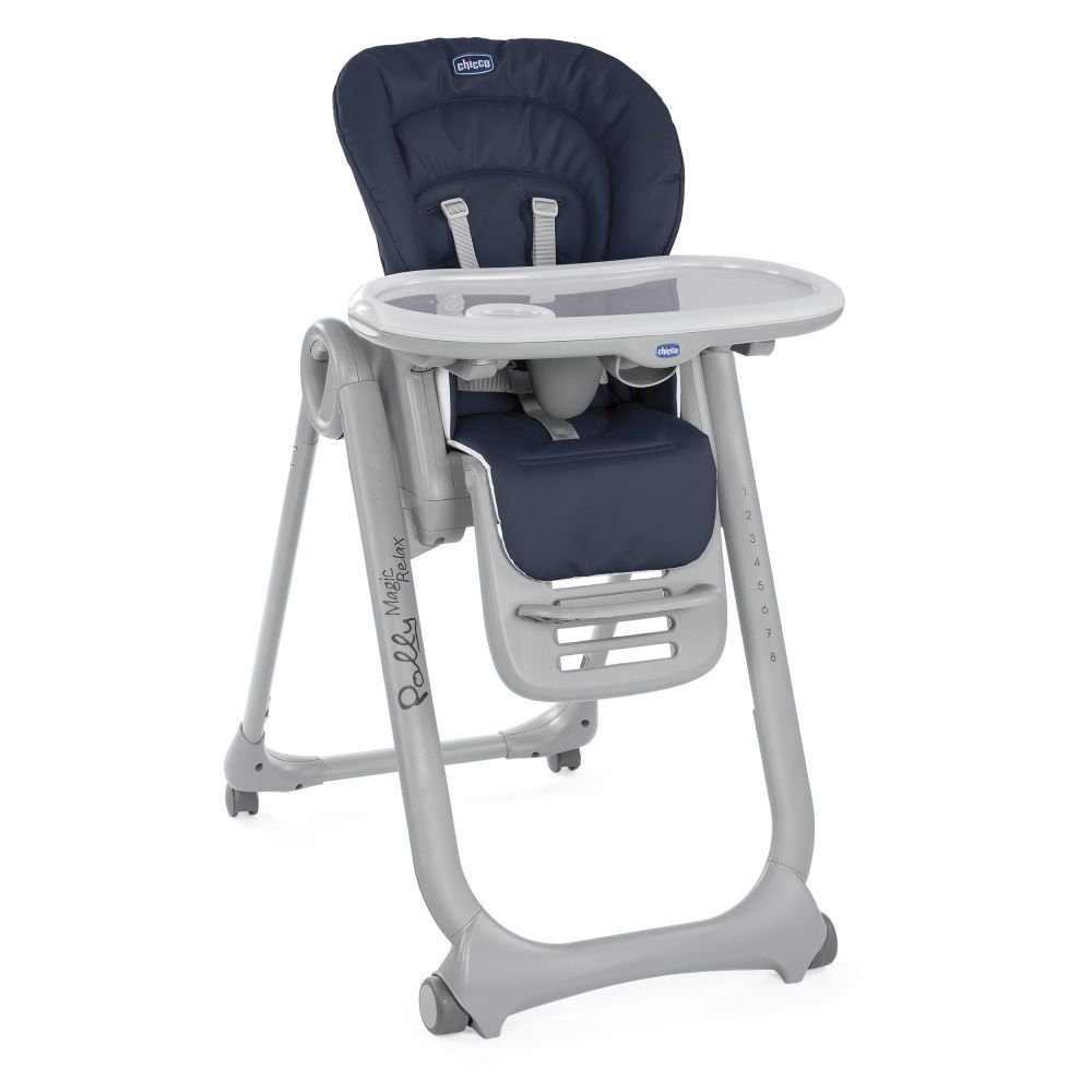 Стульчик для кормления Chicco Polly Magic Relax India Ink купить,NaN