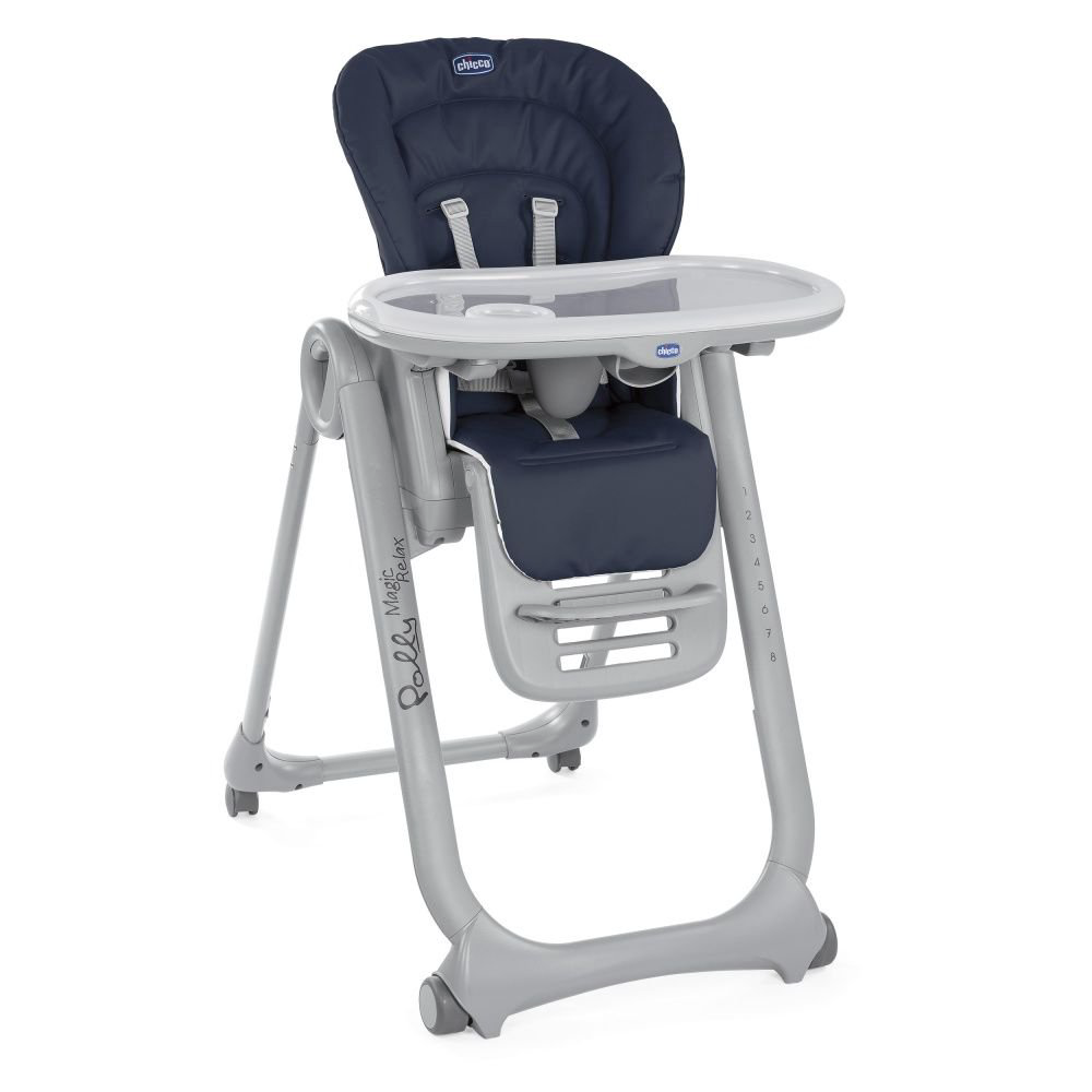 Стульчик для кормления Chicco Polly Magic Relax India Ink купить,NaN