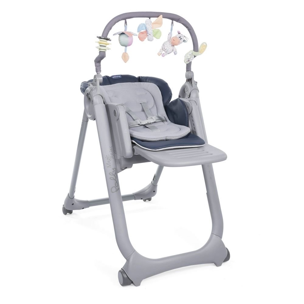 Стульчик для кормления Chicco Polly Magic Relax India Ink купить,NaN