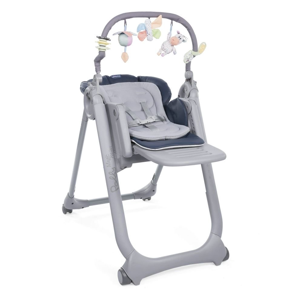 Стульчик для кормления Chicco Polly Magic Relax India Ink купить,NaN
