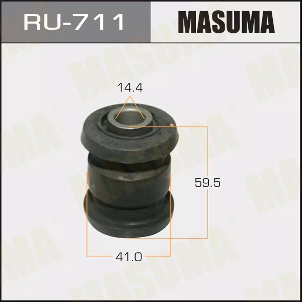 MASUMA сайлентблок рычага подвески RU711 купить,NaN