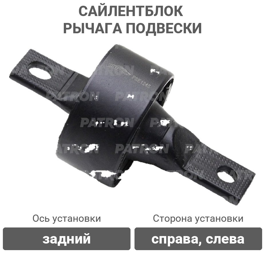 PATRON сайлентблок рычага подвески PSE1245 купить,NaN