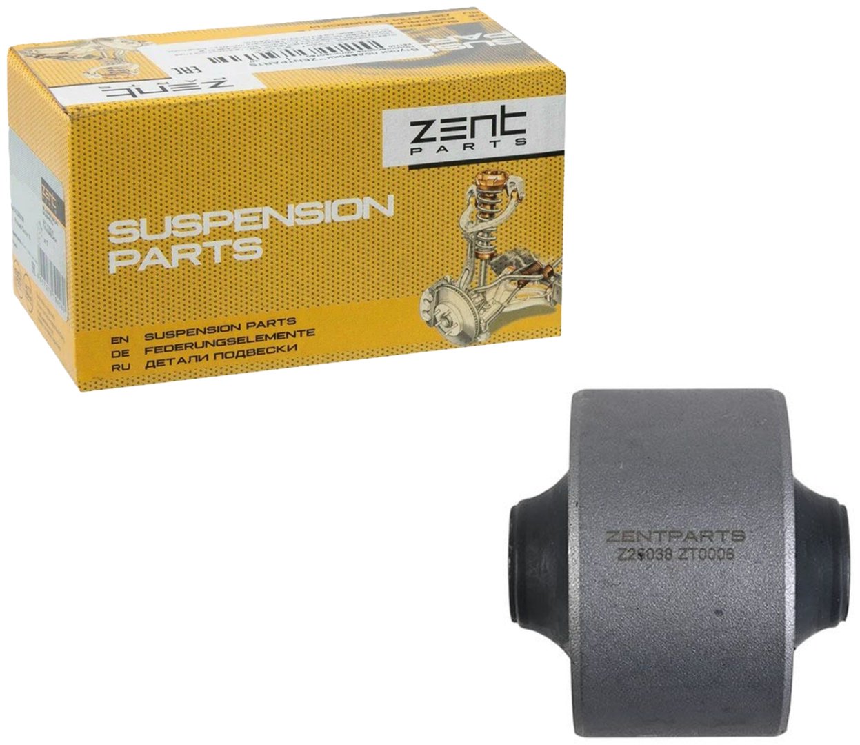 ZentParts сайлентблок рычага подвески Z26038 купить,NaN