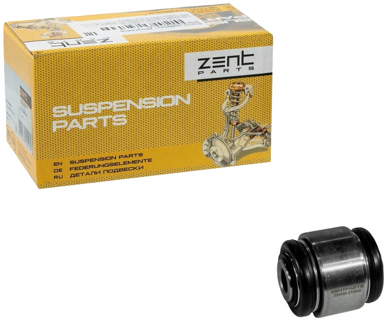 ZentParts сайлентблок рычага подвески Z25455 купить,NaN