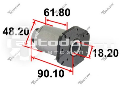 Tenacity сайлентблок рычага подвески AAMTO1039 купить,NaN