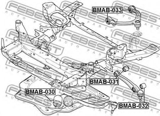 FEBEST сайлентблок BMAB-033 купить,NaN