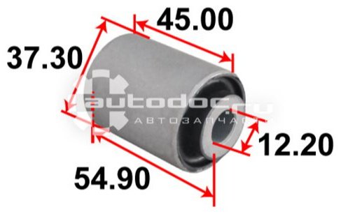 Tenacity сайлентблок рычага подвески AAMSB1006 купить,NaN