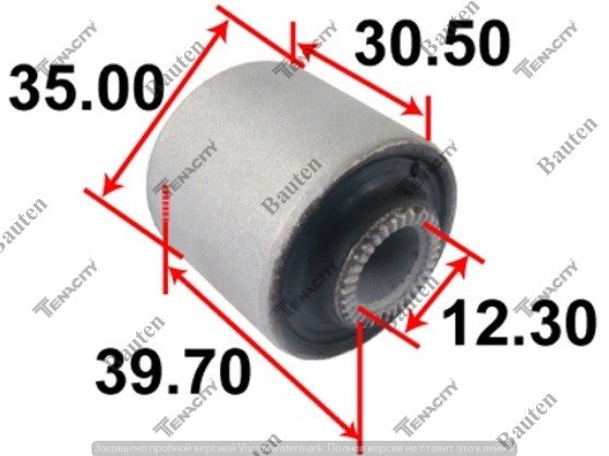 Tenacity сайлентблок рычага подвески AAMTO1138 купить,NaN