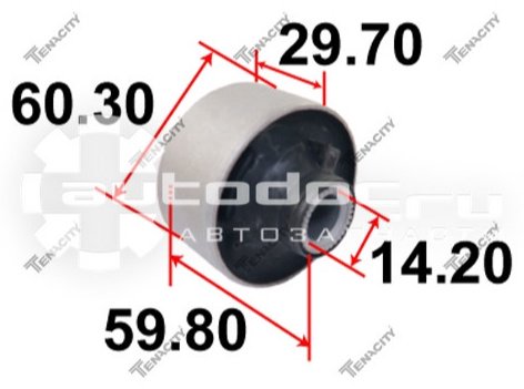 Tenacity сайлентблок рычага подвески AAMTO1109 купить,NaN