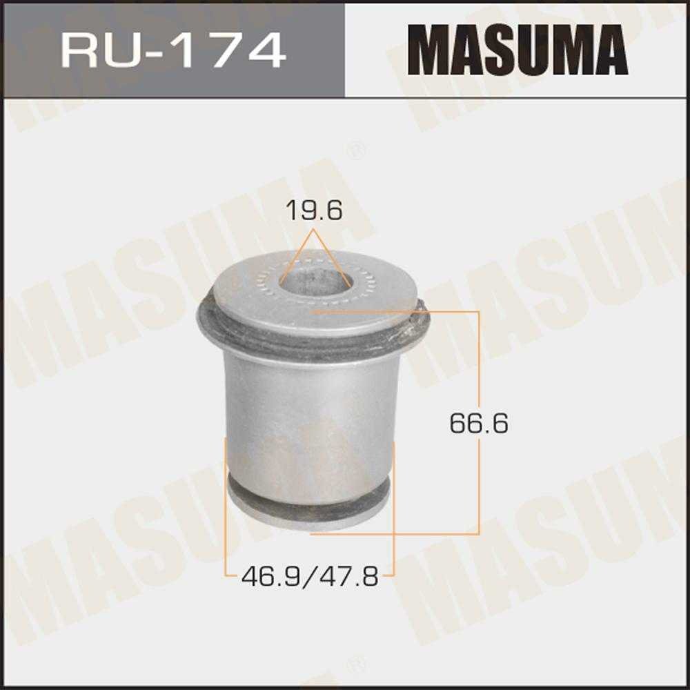 MASUMA сайлентблок рычага подвески RU174