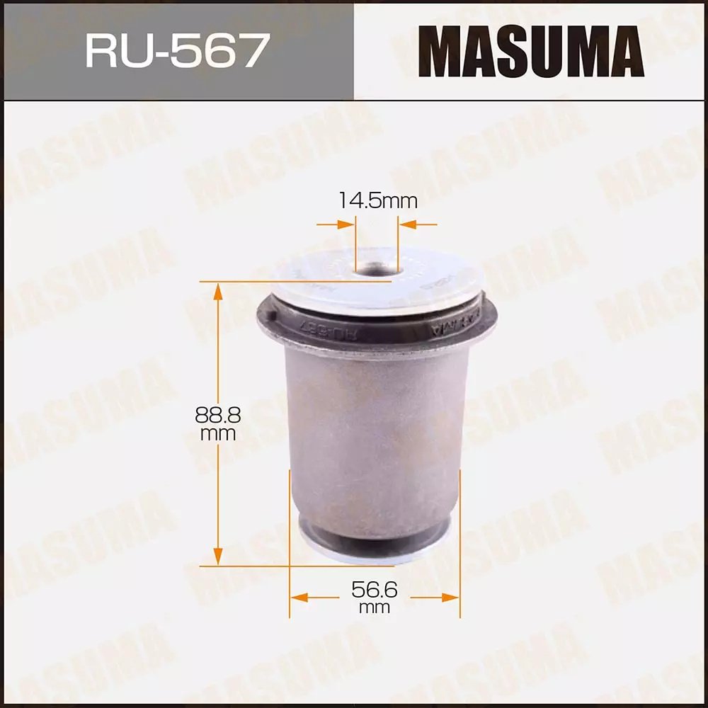 MASUMA сайлентблок рычага подвески RU567