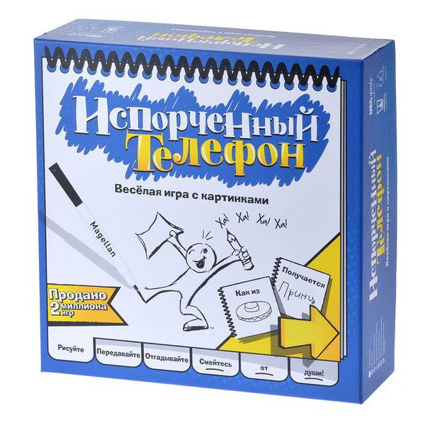 Настольная игра Magellan Испорченный телефон 2-е издание MAG116180 купить,NaN