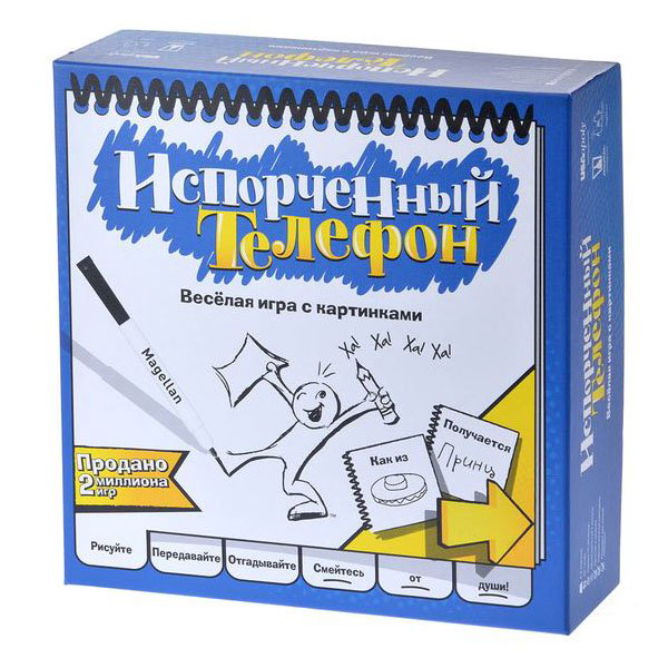 Настольная игра Magellan Испорченный телефон 2-е издание MAG116180 купить,NaN