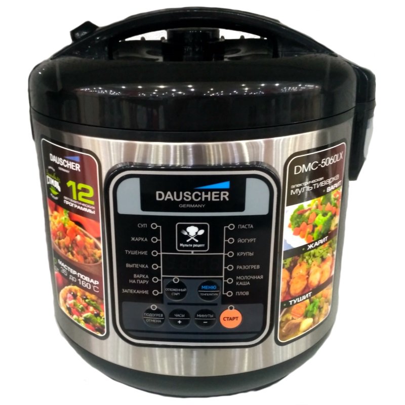 Мультиварка Daushcher DMC-5060LX черная