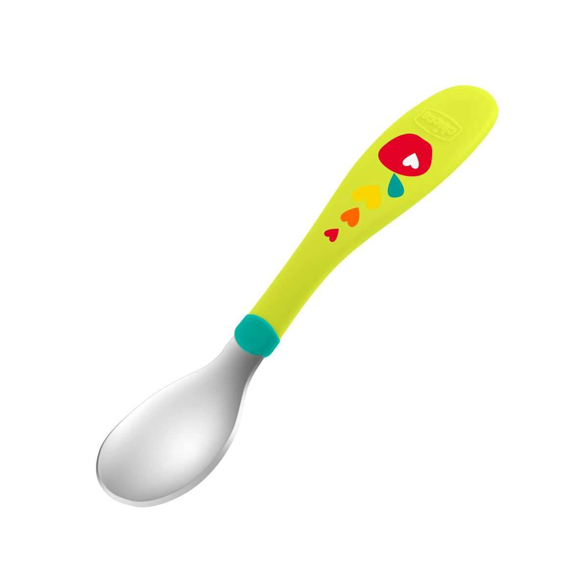 Набор Chicco Metal Cutlery зеленый купить,NaN