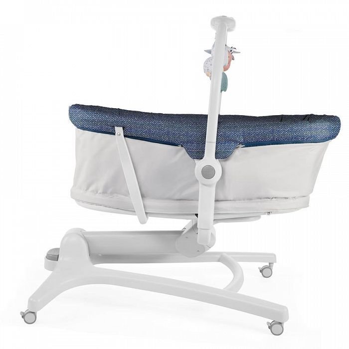 Кроватка-стульчик Chicco Baby Hug 4-в-1 Spectrum синий купить,NaN