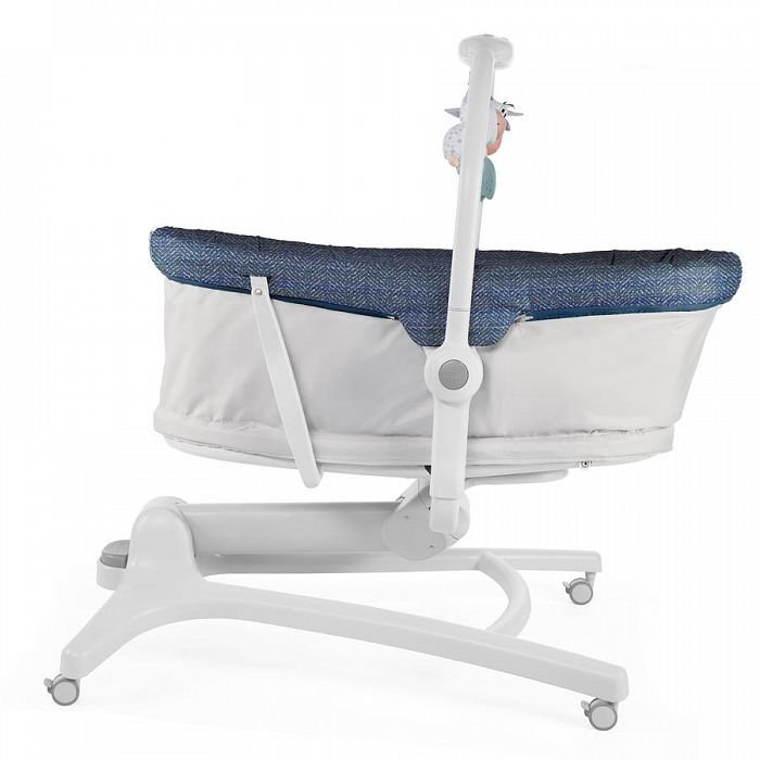 Кроватка-стульчик Chicco Baby Hug 4-в-1 Spectrum синий купить,NaN