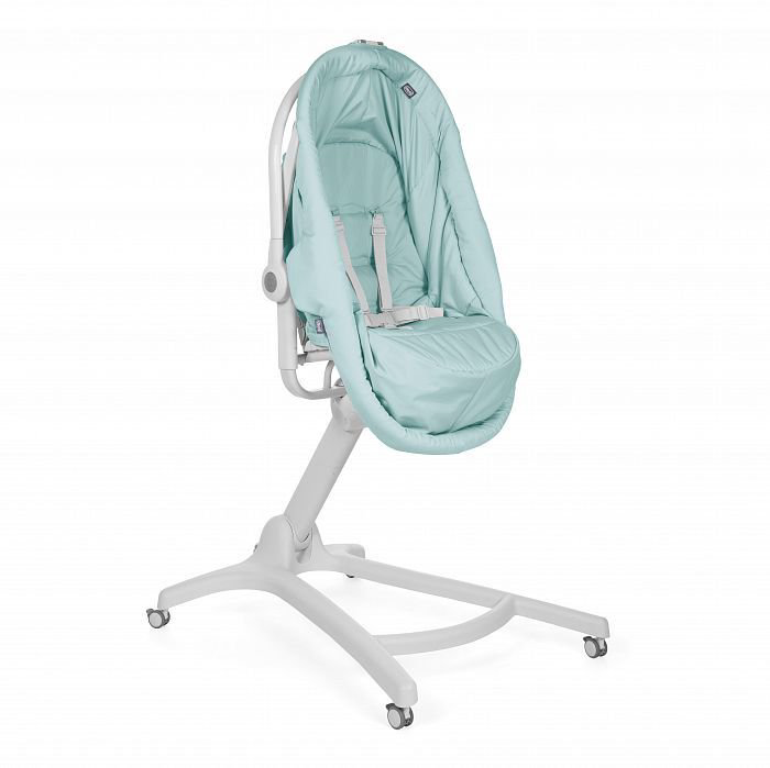 Кроватка-стульчик Chicco Baby Hug 4 в 1 Aquarelle голубая купить,NaN
