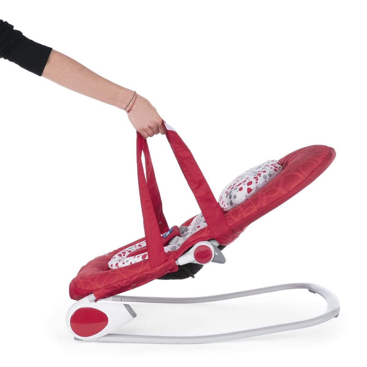 Кресло-качалка Chicco Balloon Cherry красная купить,NaN