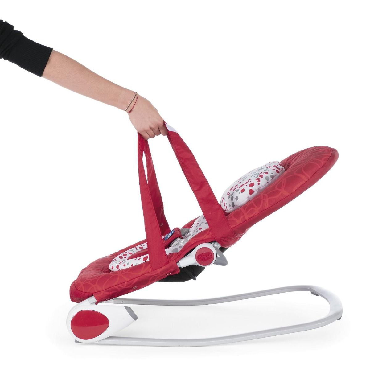Кресло-качалка Chicco Balloon Cherry красная купить,NaN