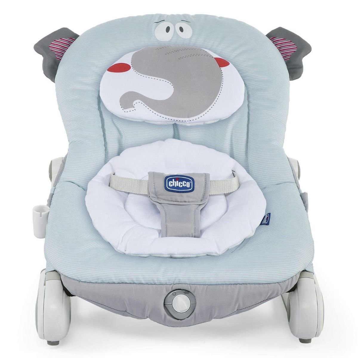 Кресло-качалка Chicco Balloon Baby Elephant голубая купить,NaN