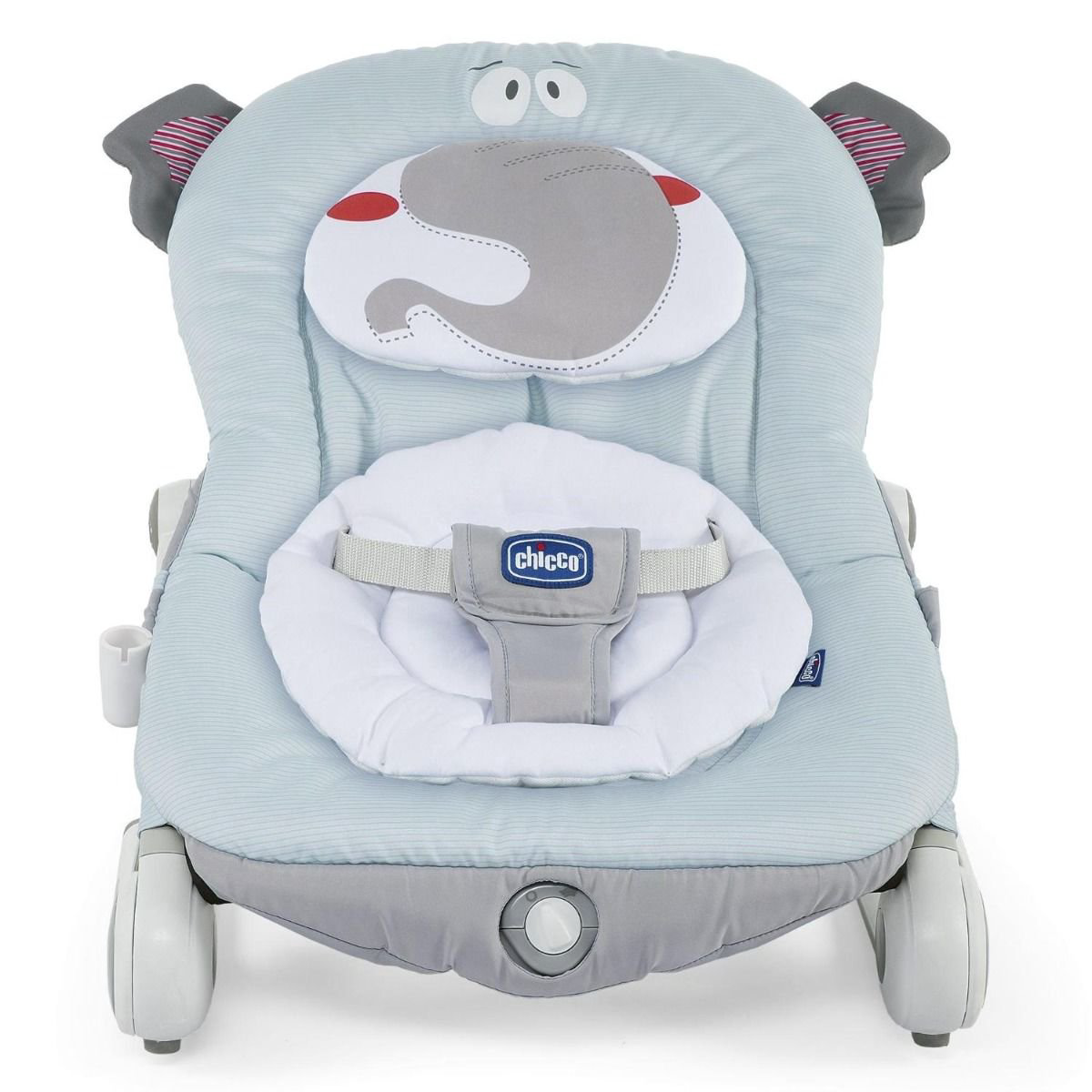 Кресло-качалка Chicco Balloon Baby Elephant голубая купить,NaN