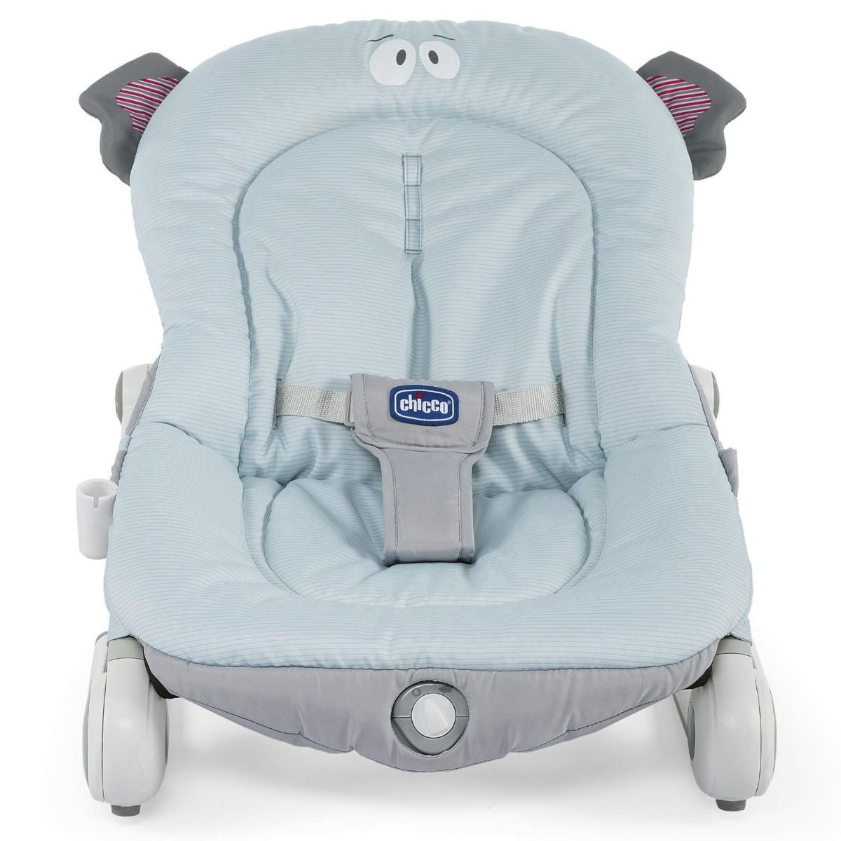 Кресло-качалка Chicco Balloon Baby Elephant голубая купить,NaN