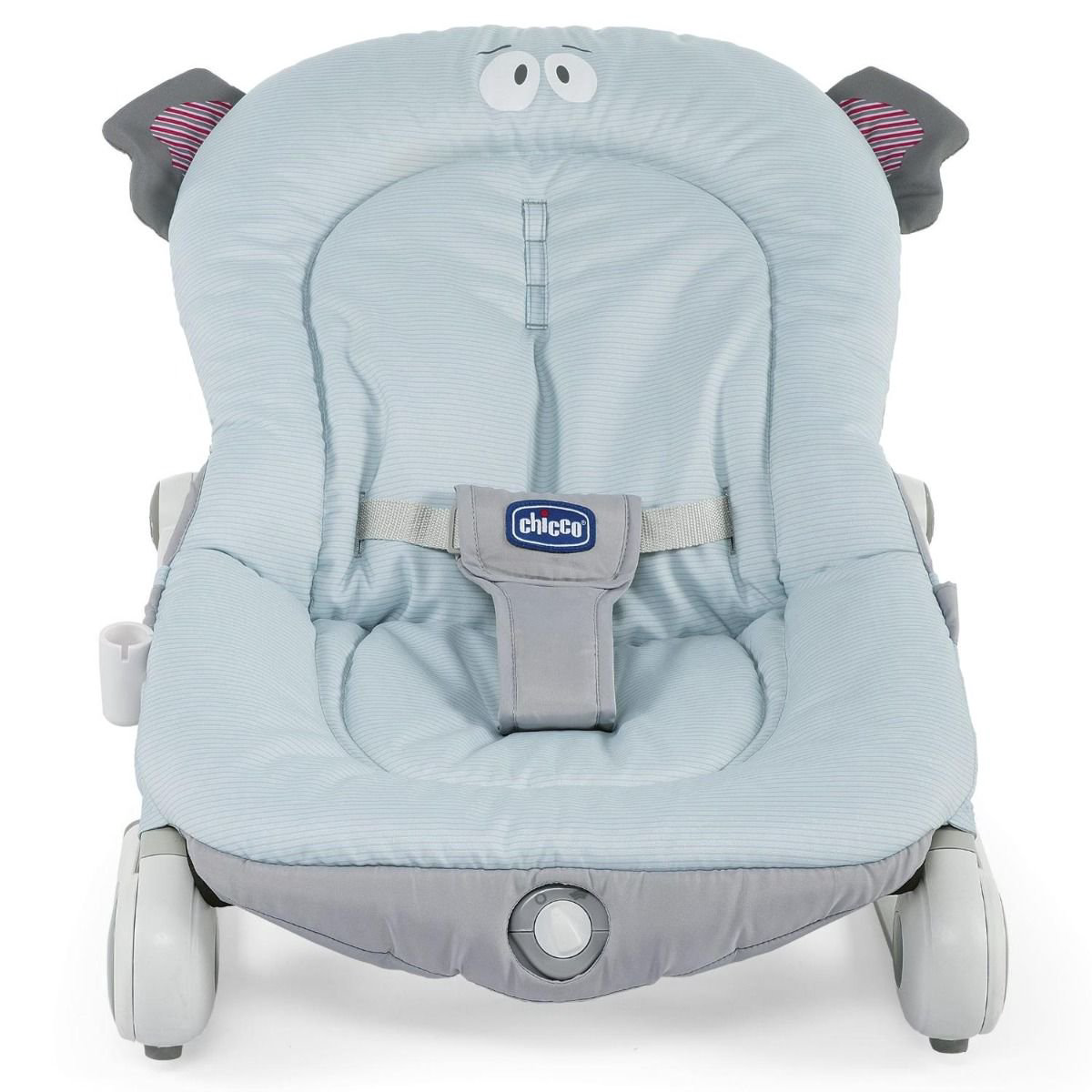 Кресло-качалка Chicco Balloon Baby Elephant голубая купить,NaN