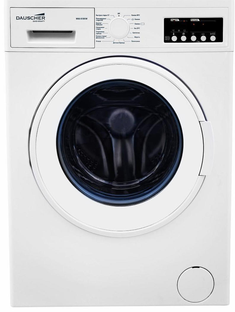 Стиральная машина Dauscher WMA-81001W белая купить,NaN